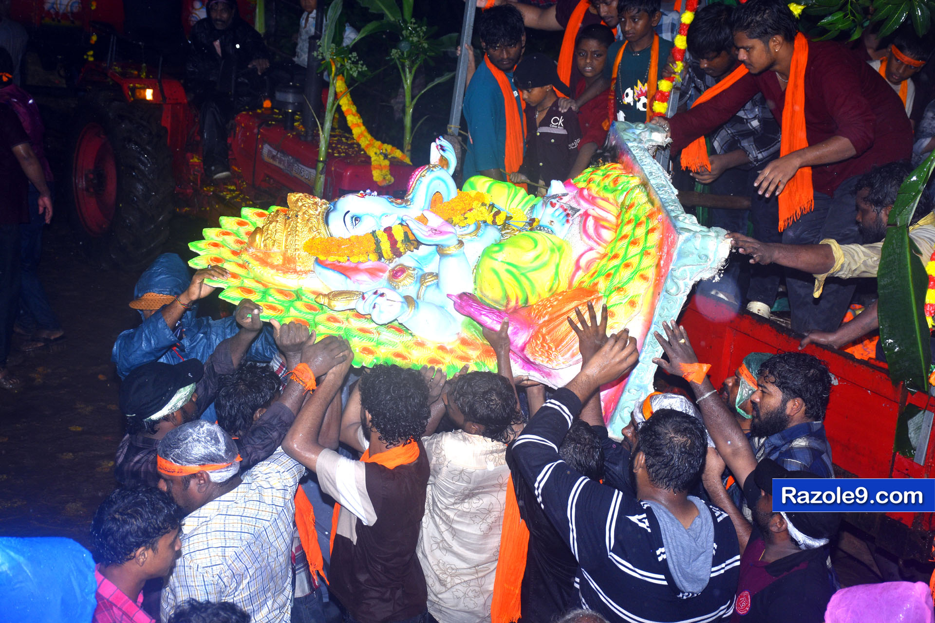Razole Taluka Ganesh Nimajjanam